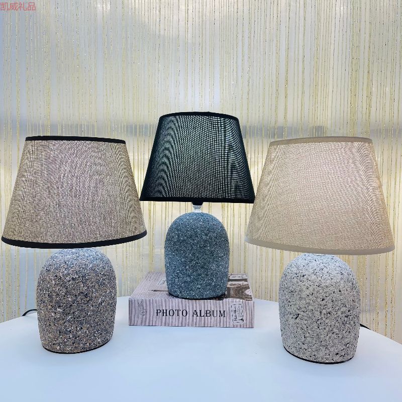 New Nordic Wind Ceramic Desk Lamp Dormitory Bedroom Simple Modern Table Lamp Crafts Ceramic Desk Lamp Kw19096 Gift
