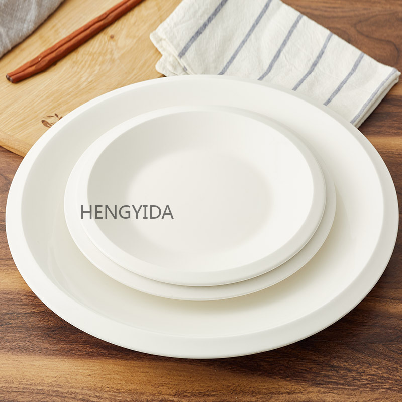 陶瓷盘子西餐牛排盘 法式浅盘白瓷碟子 直发酒店盘子批发详情5