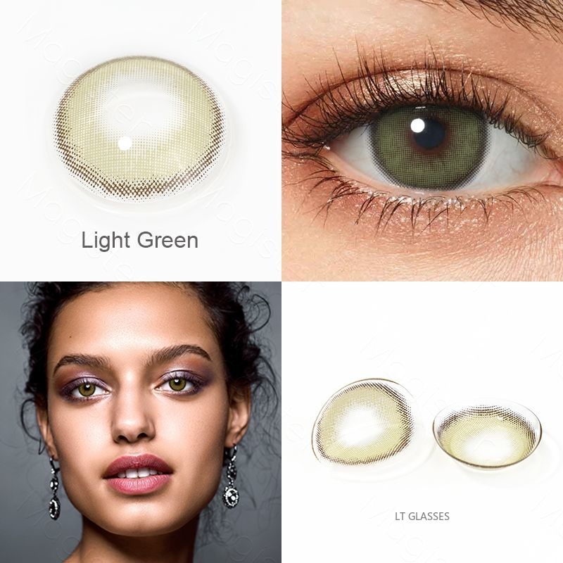 新款彩色隐形眼镜美瞳大量现货 外贸OEM可定制品牌contact lenses详情7