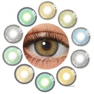 新款彩色隐形眼镜美瞳大量现货 外贸OEM可定制品牌contact lenses