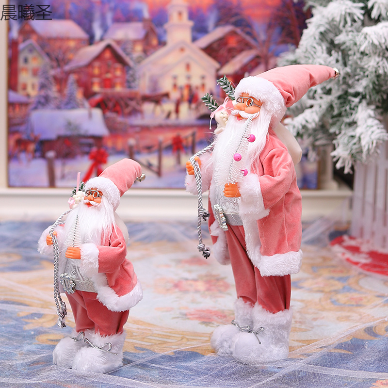 圣诞装饰品/圣诞老人/北欧风细节图