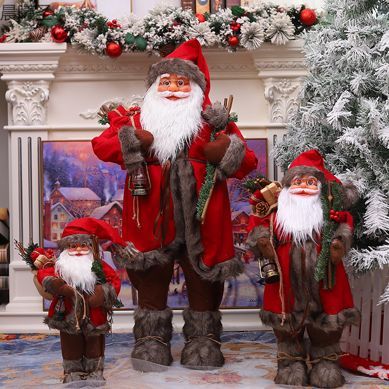 布艺圣诞老人/圣诞公仔/圣诞老人产品图