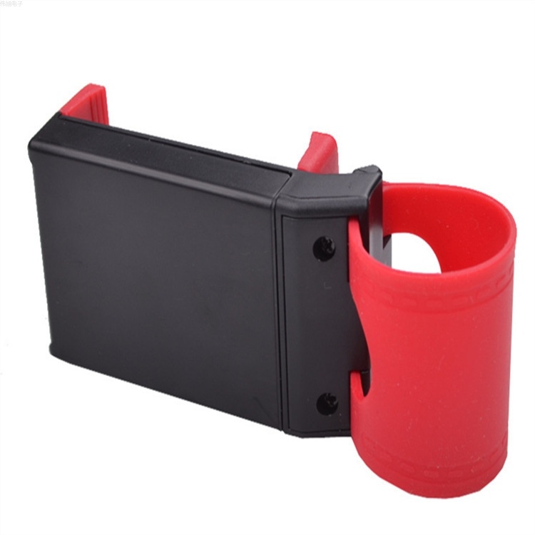 汽车方向盘手机支架 车载手机架导航架卡扣式中控手机支架适用于方向盘 婴儿车 手机 导航MP4等55-80毫米之间电子设备详情5