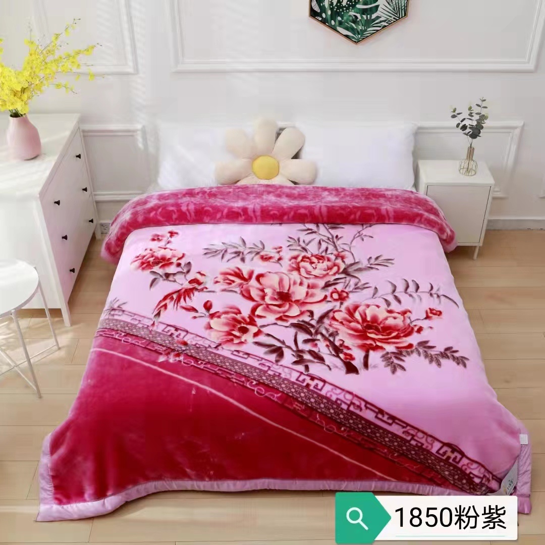2025年新品床上用品云毯加大加暖包边云毯婚庆毛毯安哥拉毯婚庆毛毯详情17