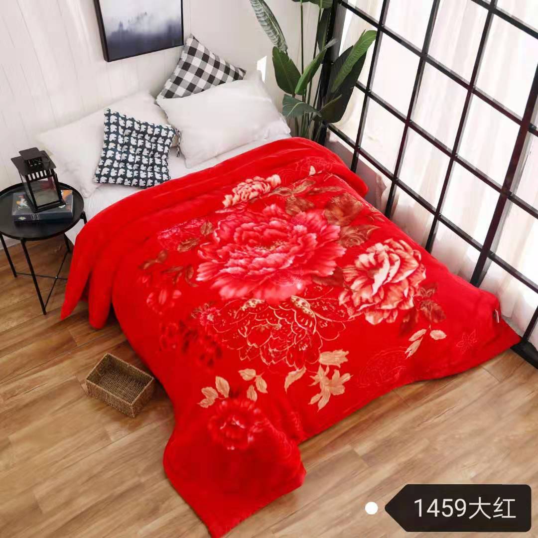 New bedding products for 2025: cloud blanket, enlarged and warm, edge embossed cloud blanket, wedding blanket, Angora blanket, wedding blanket pic 13