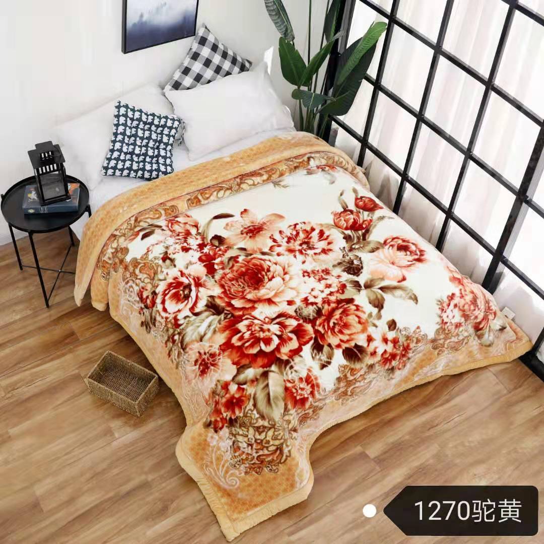 New bedding products for 2025: cloud blanket, enlarged and warm, edge embossed cloud blanket, wedding blanket, Angora blanket, wedding blanket pic 9