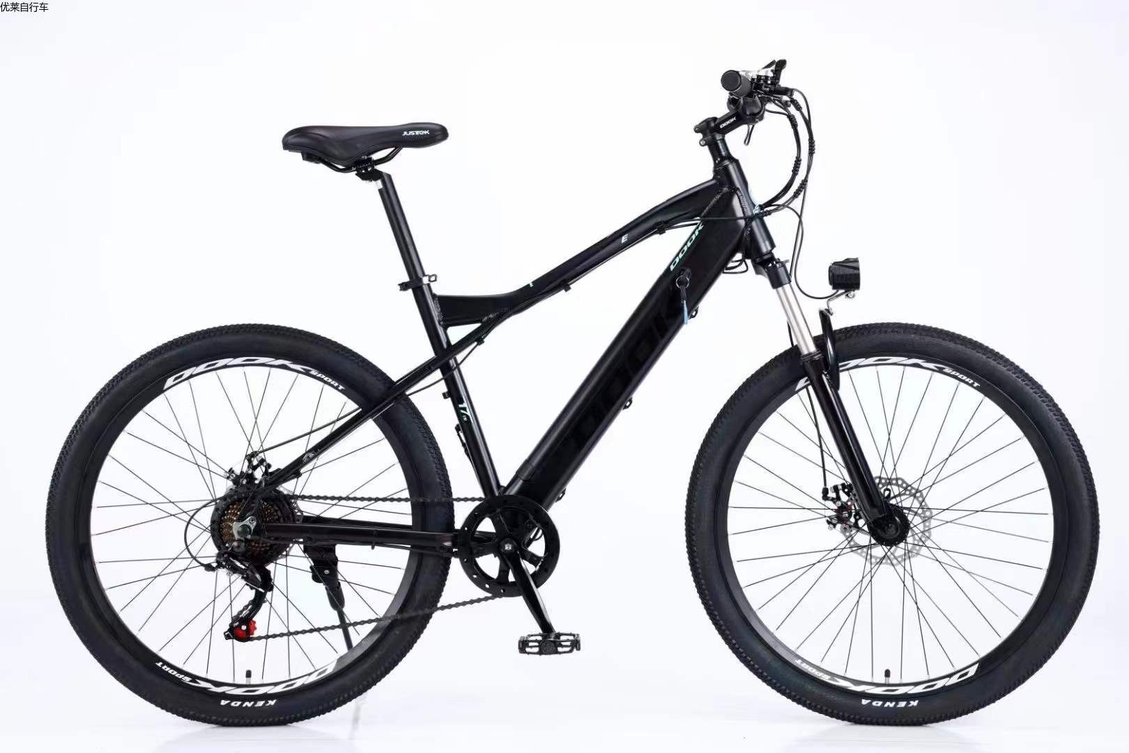 锂电车电动车27.5寸雪地车铝合金车架车条轮男女骑行电动车自行车