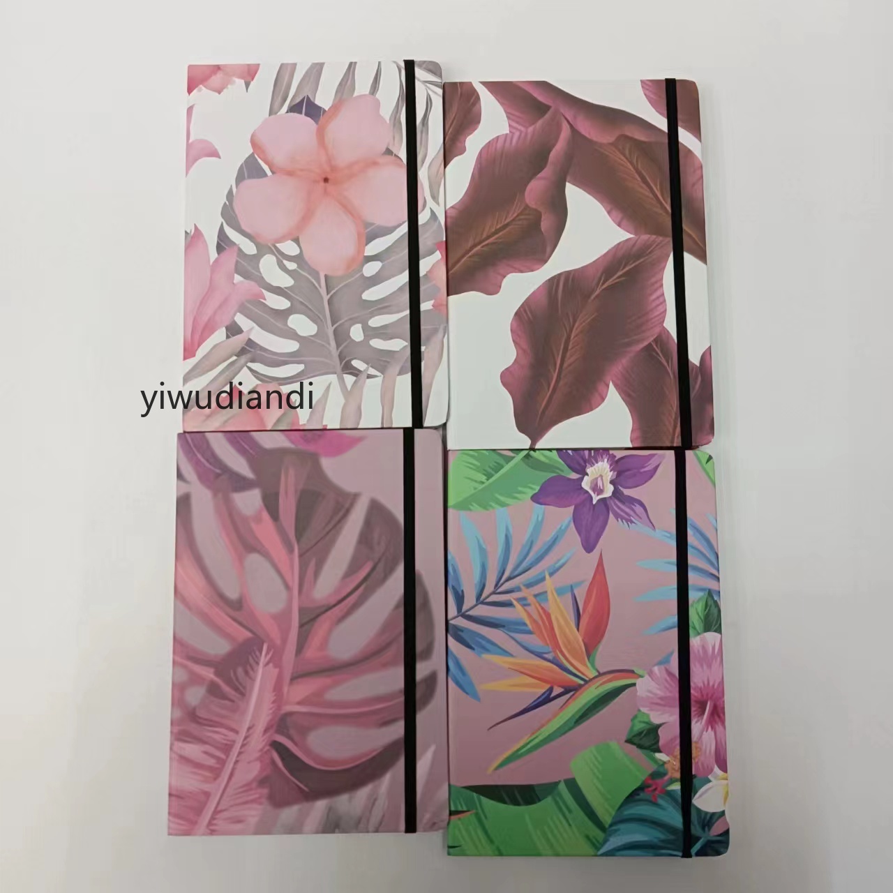 A5 nuevo papel duro con cuerda elástica organizador serie hoja cuaderno estudiante este material de oficina soporte para dibujo logotipo personalizado pic 1