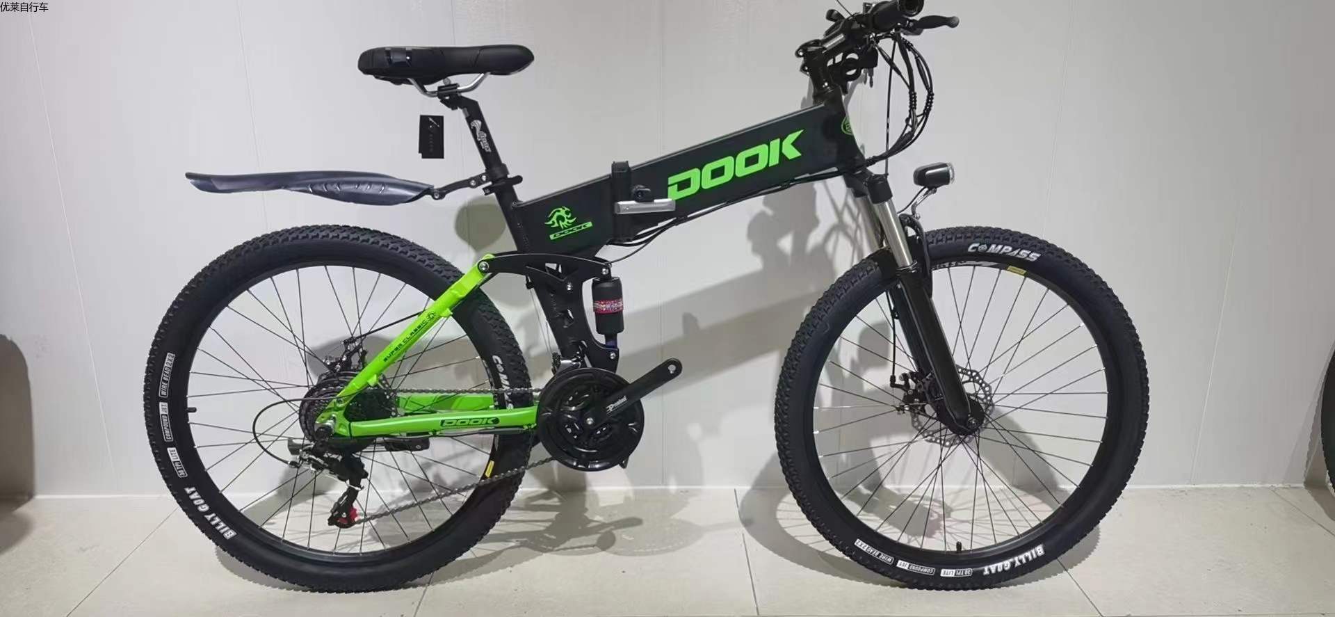 锂电车26寸折叠铝合金车架车条轮男女骑行电动车自行车