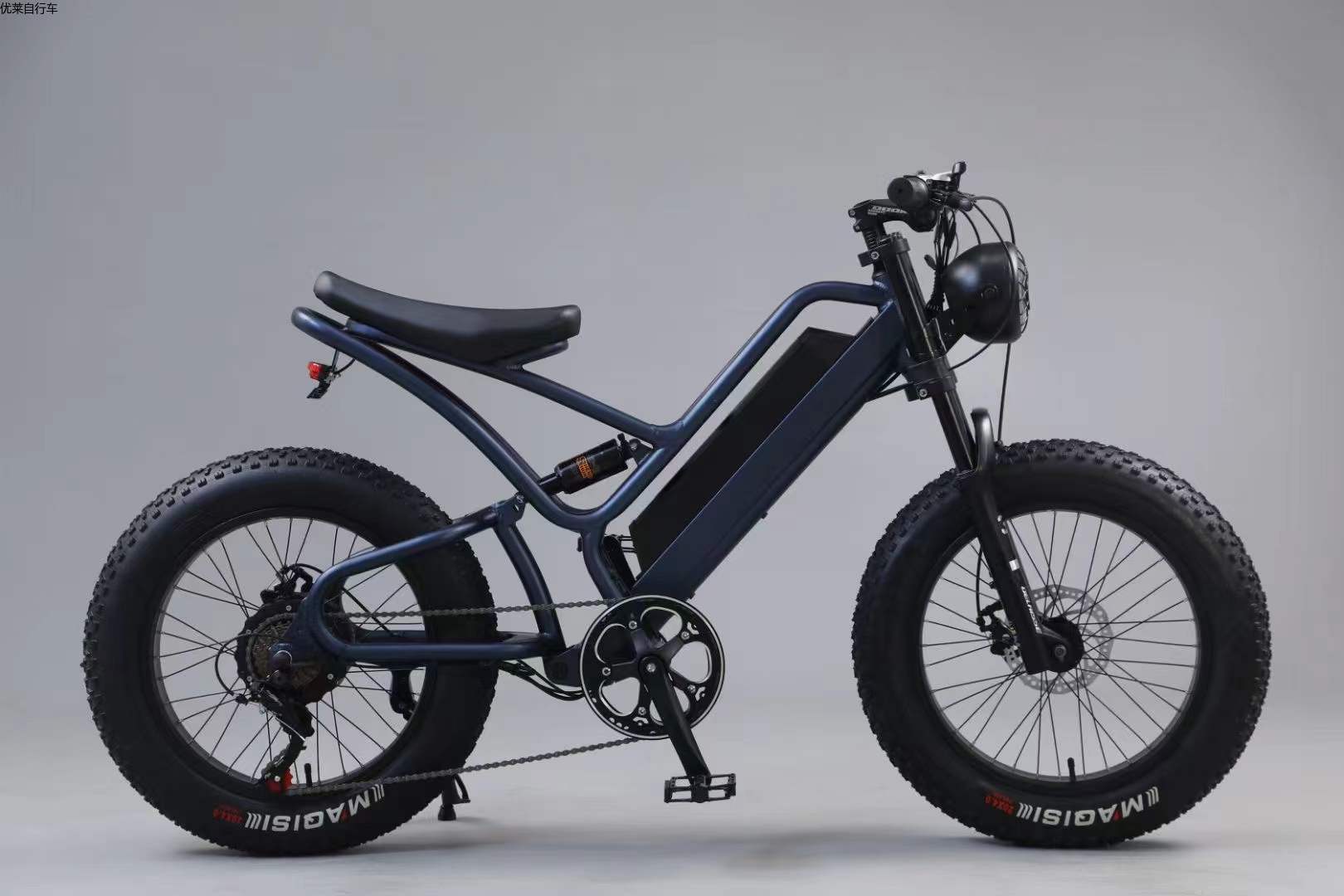 锂电车20寸异形雪地车铝合金车架男女骑行电动车自行车