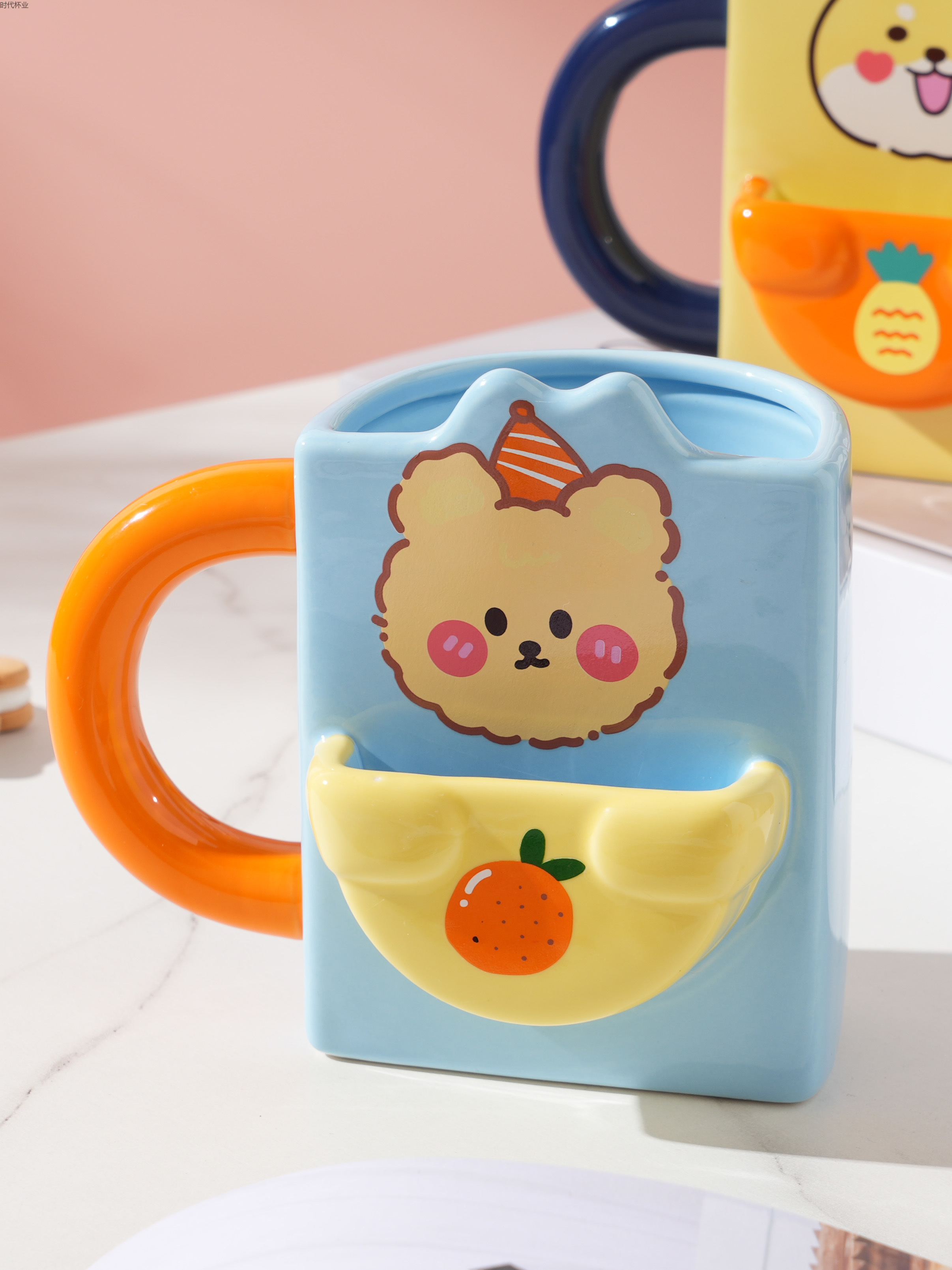 创意卡通陶瓷马克杯送礼情侣礼品早餐牛奶杯详情4