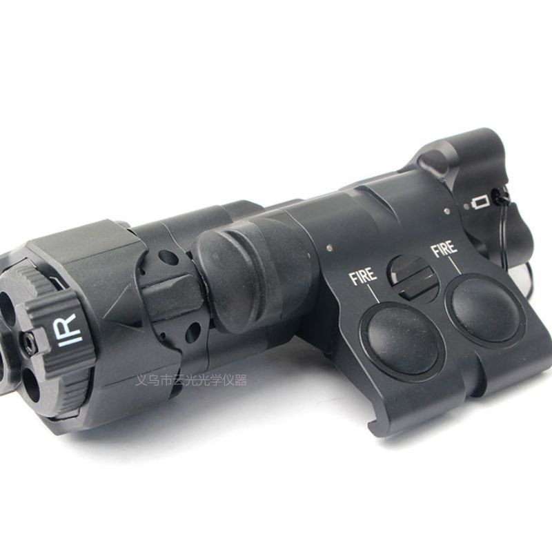 MAWL-C1 antorcha láser rojo infrarrojo integral radium explosivo flash todo metal vista exterior IR Specification image