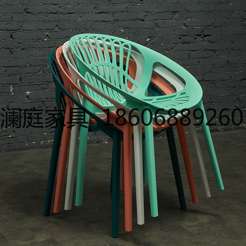 椅子/北欧风椅子/塑料椅子/餐椅细节图