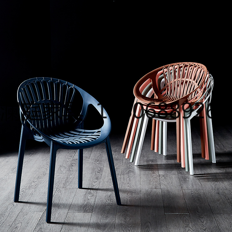 北欧ins风网红椅现代简约创意凳子书桌椅办公靠背椅家用餐椅图