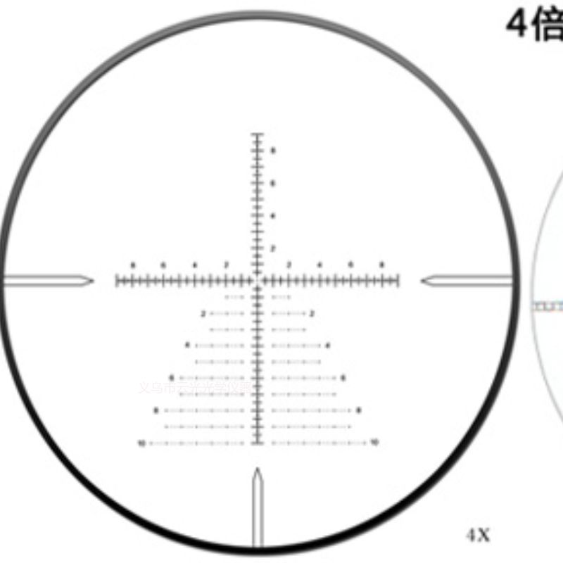 金属4-14x44红绿灯制锁前置光学放大户外探测可定制分化瞄准器详情12