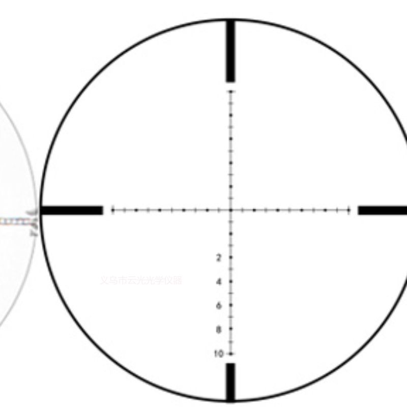 金属4-14x44红绿灯制锁前置光学放大户外探测可定制分化瞄准器详情10