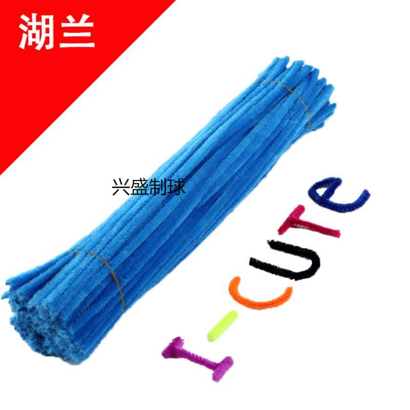 厂家直销纯色毛条 毛根 儿童玩具 扭扭棒详情5
