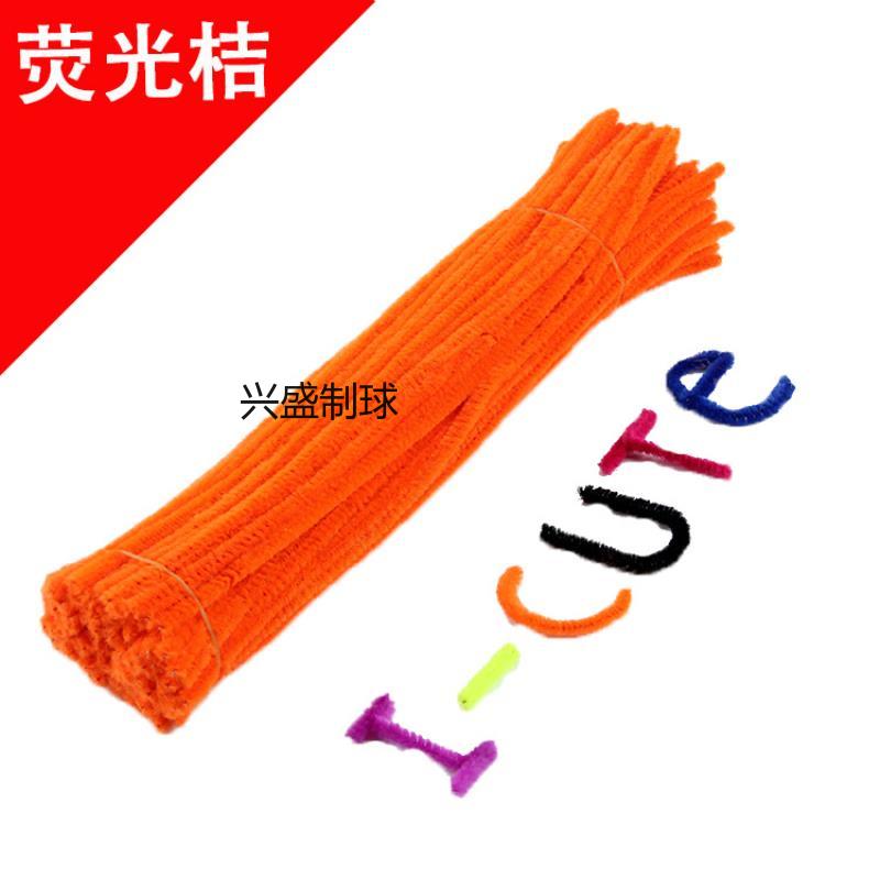 Twist rods, densify wool roots, diy wool strips, children's kindergarten bouquet material package, relaxing handicrafts details Picture