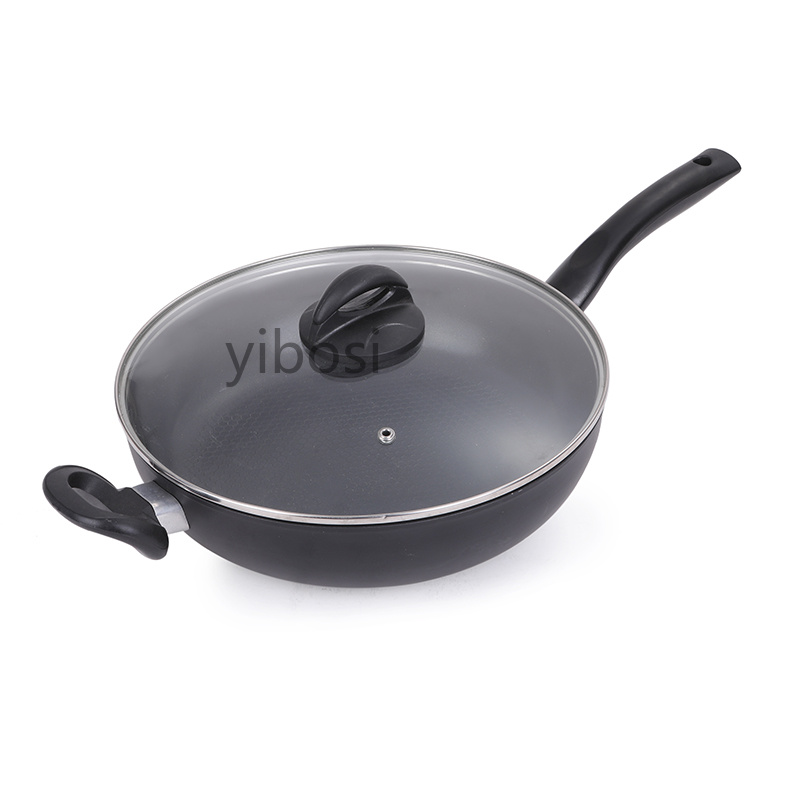 Factory direct sales of high-quality woks, household frying pans, non-stick woks, steaks, fried eggs, pancakes, all of high quality