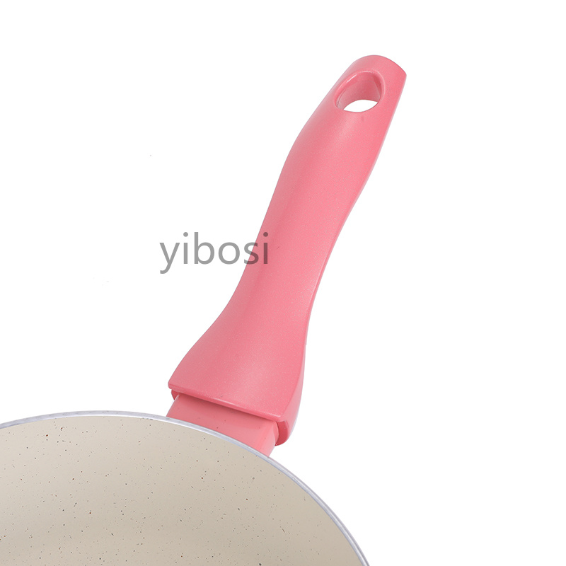 Tourmaline milk pot, small soup pot, non-stick pot, instant noodle pot, hot milk pot, small stew pot, gas induction cooker, universal Item Picture