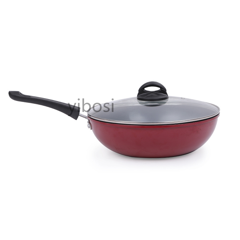 Factory direct sales of high-quality frying pans, household frying pans, wok pans, non-stick pans, steak, egg and pancake pans details Picture