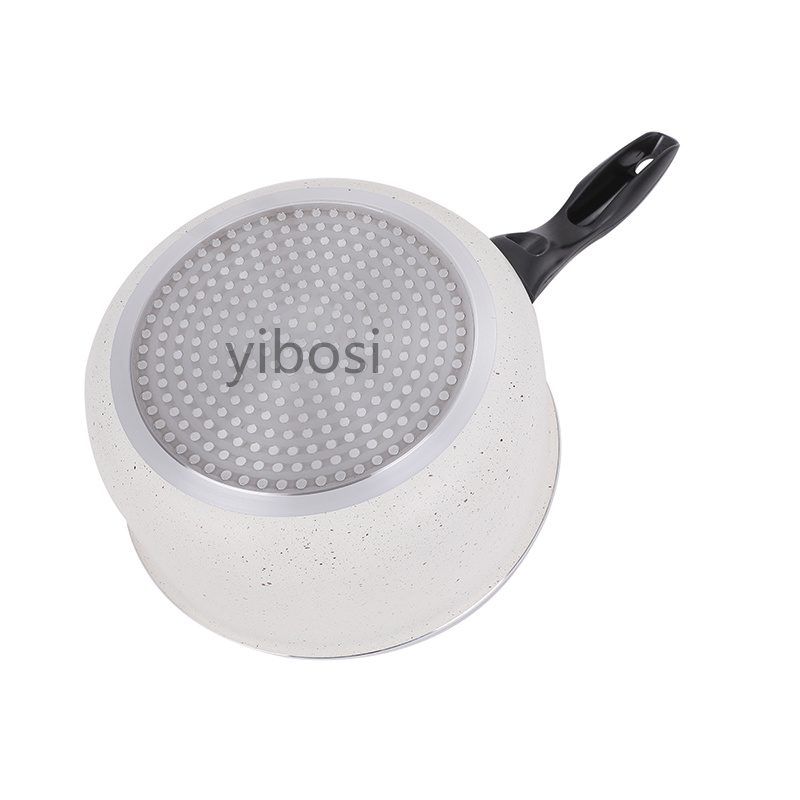 Tourmaline milk pot, small soup pot, non-stick pot, instant noodle pot, hot milk pot, small stew pot, gas induction cooker, universal Item Picture