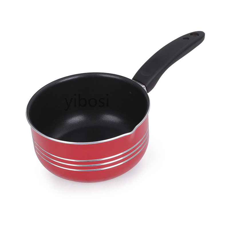 Milk pot, small soup pot, non-stick pot, instant noodle pot, hot milk pot, small stew pot, gas induction cooker, universal