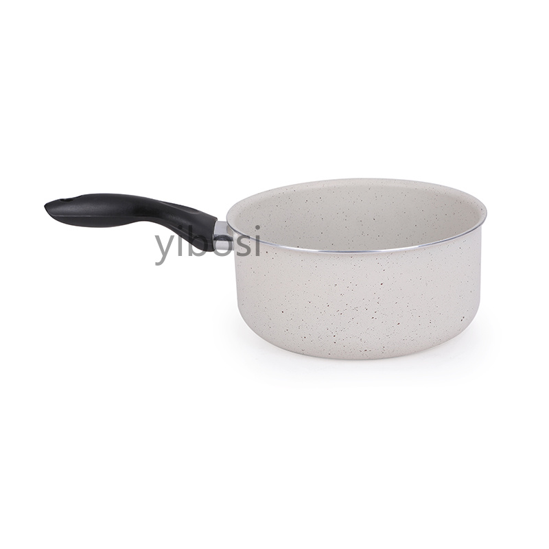 Tourmaline milk pot, small soup pot, non-stick pot, instant noodle pot, hot milk pot, small stew pot, gas induction cooker, universal Specification image