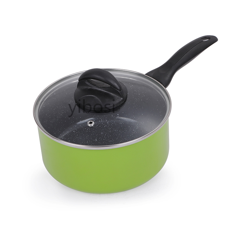 Milk pot, small soup pot, non-stick pot, instant noodle pot, hot milk pot, small stew pot, gas induction cooker, universal