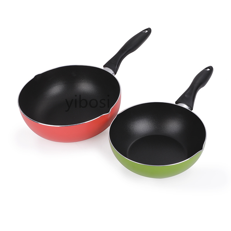 High-quality milk pot, small soup pot, non-stick pot, instant noodle pot, hot milk pot, small wok, gas induction cooker, universal Specification image