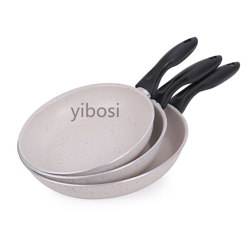 High-quality flat-bottomed frying pans, egg frying pans, tourmaline frying pans, home breakfast steak frying pans, non-stick pan factory Application Scenario