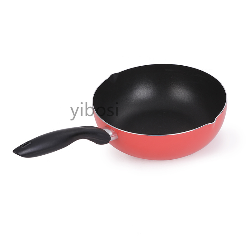 High-quality milk pot, small soup pot, non-stick pot, instant noodle pot, hot milk pot, small wok, gas induction cooker, universal details Picture