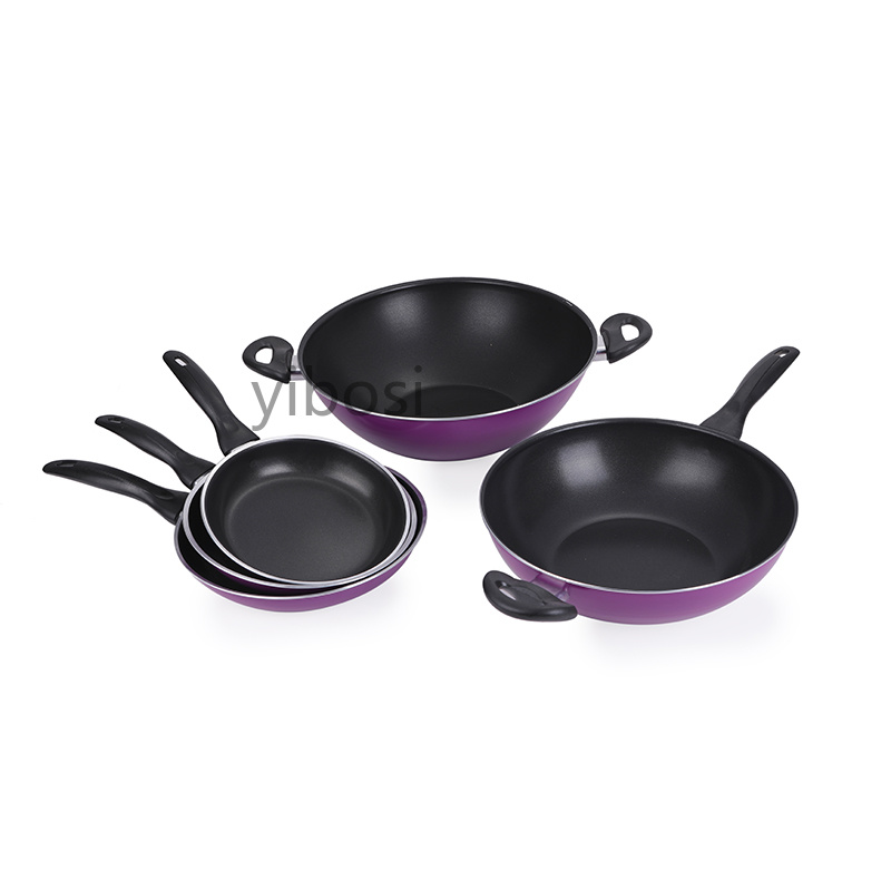Factory direct sales of high-quality woks, household woks, non-stick woks, steak, egg and pancake pans, complete sets