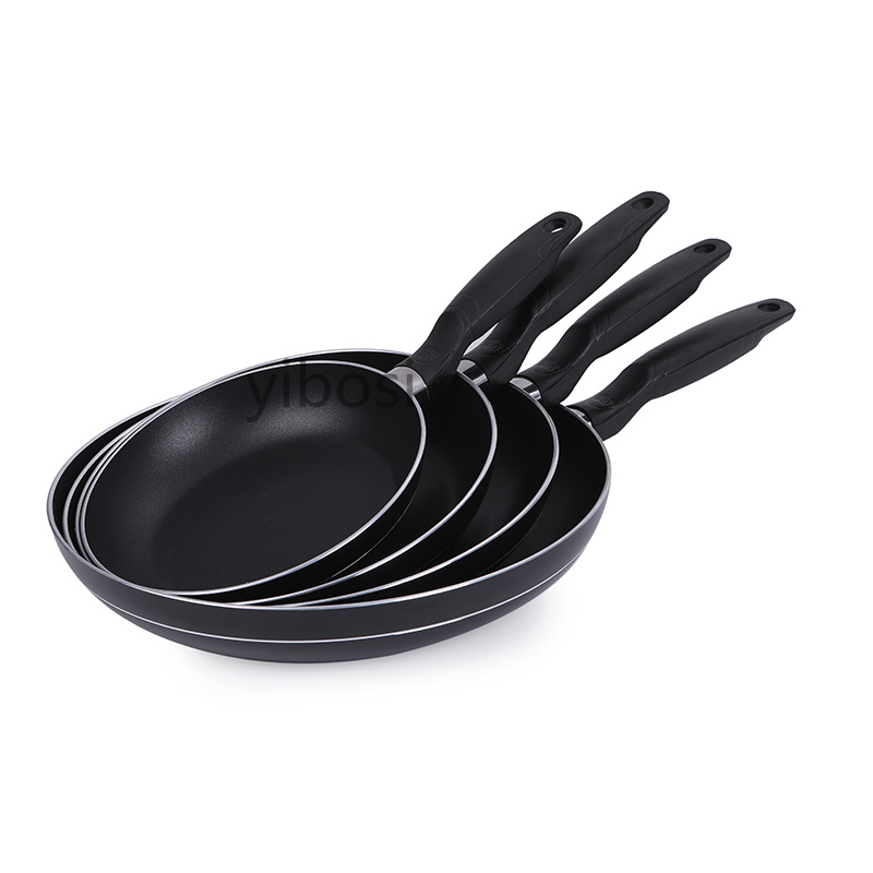 High-quality flat frying pan, egg frying pan, frying plate, multi-functional pan, home breakfast, steak, frying pan, non-stick pan factory details Picture