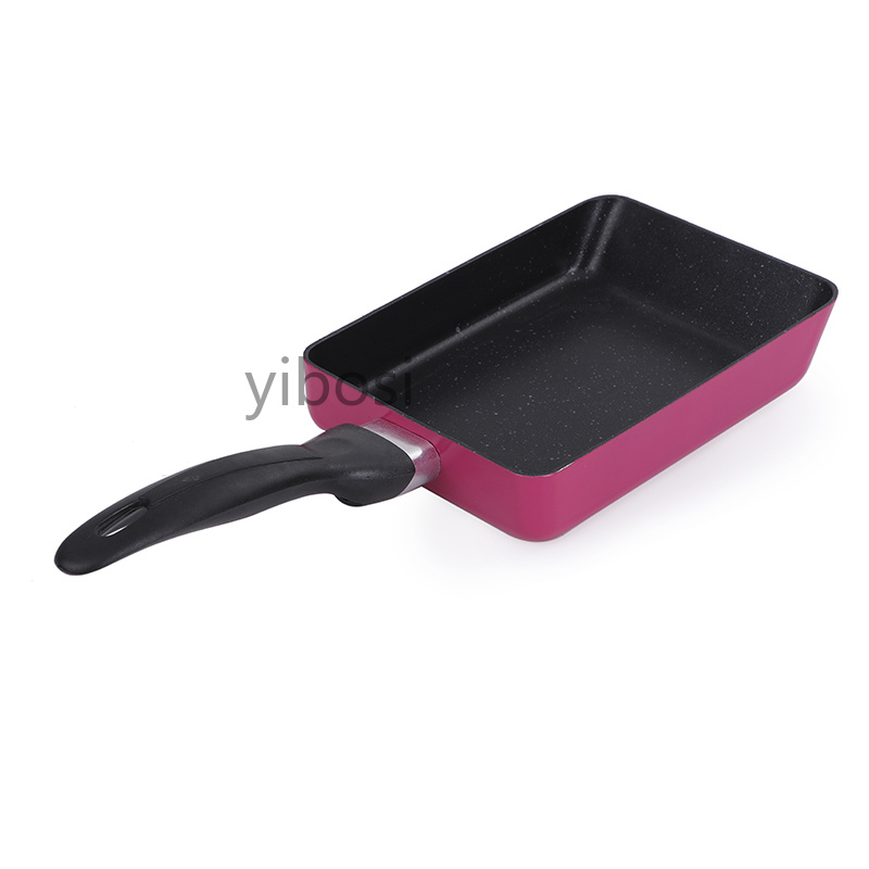 High-quality flat frying pan, egg frying pan, super frying pan, home breakfast, steak frying pan, tamagoyaki non-stick pan factory Specification image
