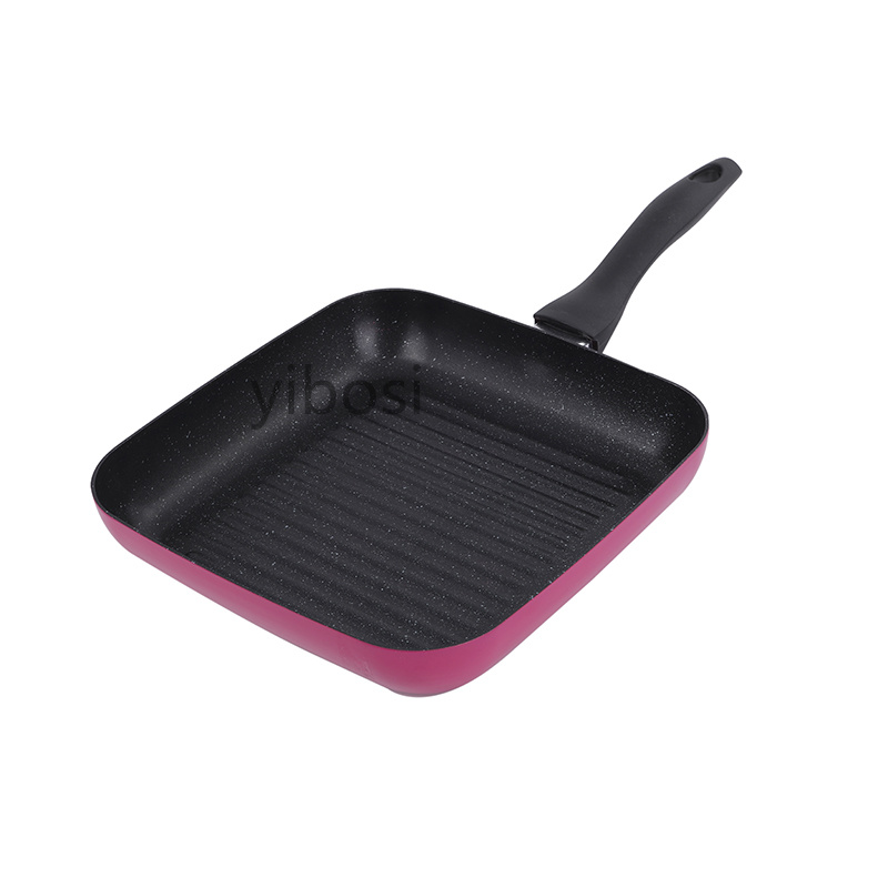 High-quality flat frying pan, egg frying pan, super frying pan, home breakfast, steak frying pan, tamagoyaki non-stick pan factory Application Scenario