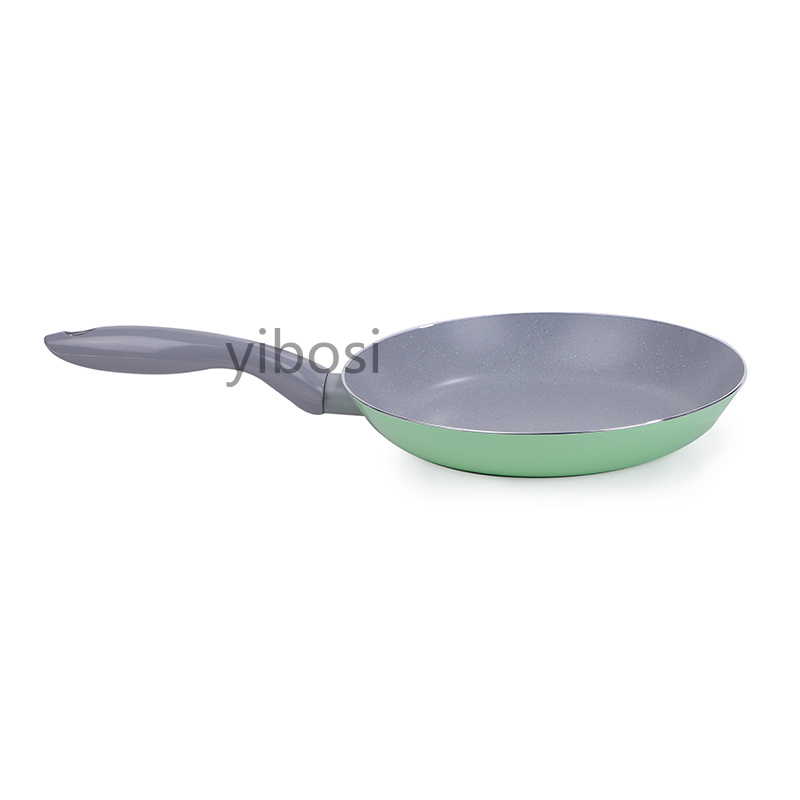 Factory direct sales of flat frying pans, egg frying pans, super frying pans, home breakfast steak frying pans, and non-stick mica stone pans Specification image