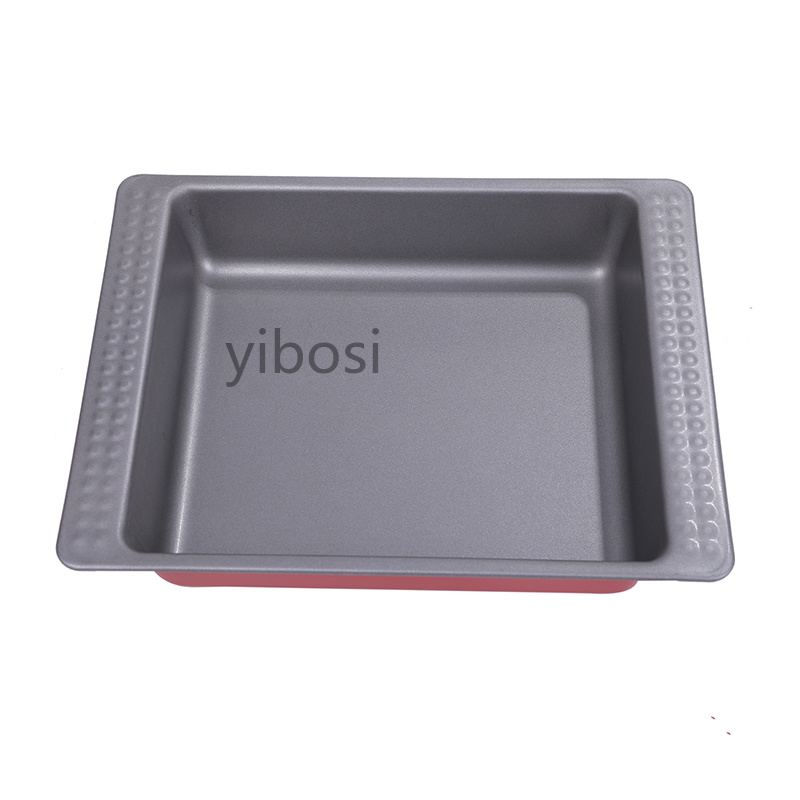 Rectangular aluminum alloy molds for barbecue trays, baking tools, baking trays, cheese molds, cake molds, factory wholesale Application Scenario