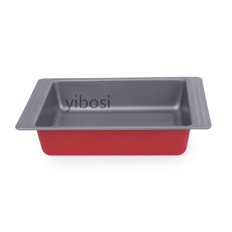 Rectangular aluminum alloy molds for barbecue trays, baking tools, baking trays, cheese molds, cake molds, factory wholesale details Picture