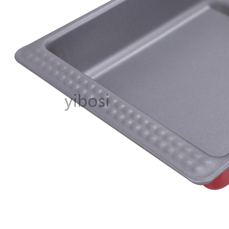 Rectangular aluminum alloy molds for barbecue trays, baking tools, baking trays, cheese molds, cake molds, factory wholesale Item Picture