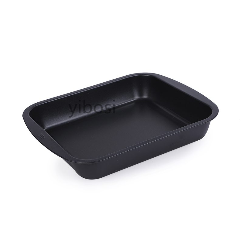 Square aluminum-coated steel pizza trays, baking tools, baking trays, cheese molds, cake molds factory wholesale Specification image