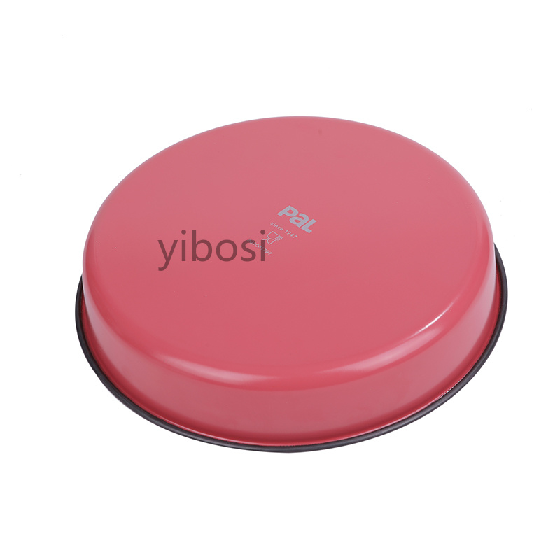 Circular aluminum-coated steel pizza baking tray molds, baking tools, baking trays, cheese molds, cake molds, factory wholesale Application Scenario