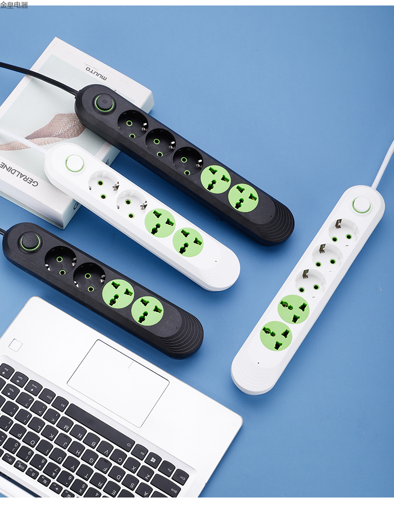 亚马逊 跨境电商 欧式孔  万能孔 USB TYPE-C 手机充电 欧标 欧规 欧孔 欧标插排 插座 外贸插线详情15