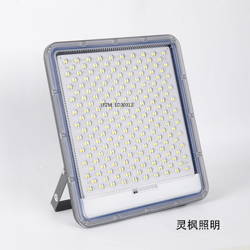 LED太阳能星辰款式投光灯跨境新款户外太阳能庭院灯遥控太阳能投光灯家用新农村太阳能灯 新农村道路灯家用照明户外灯厂家直销详情2