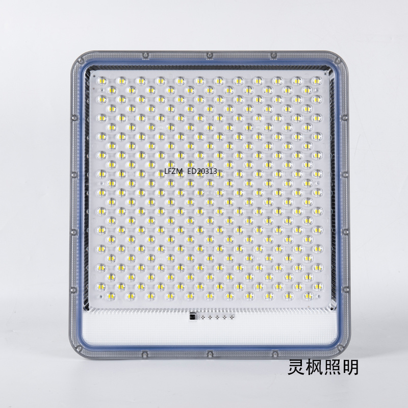 LED太阳能星辰款式投光灯跨境新款户外太阳能庭院灯遥控太阳能投光灯家用新农村太阳能灯 新农村道路灯家用照明户外灯厂家直销详情1