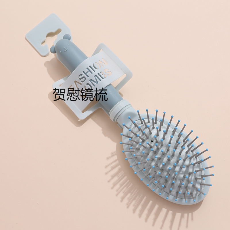 Cute Cartoon Head Air Cushion Comb Hair Massage Balloon Comb Application Scenario