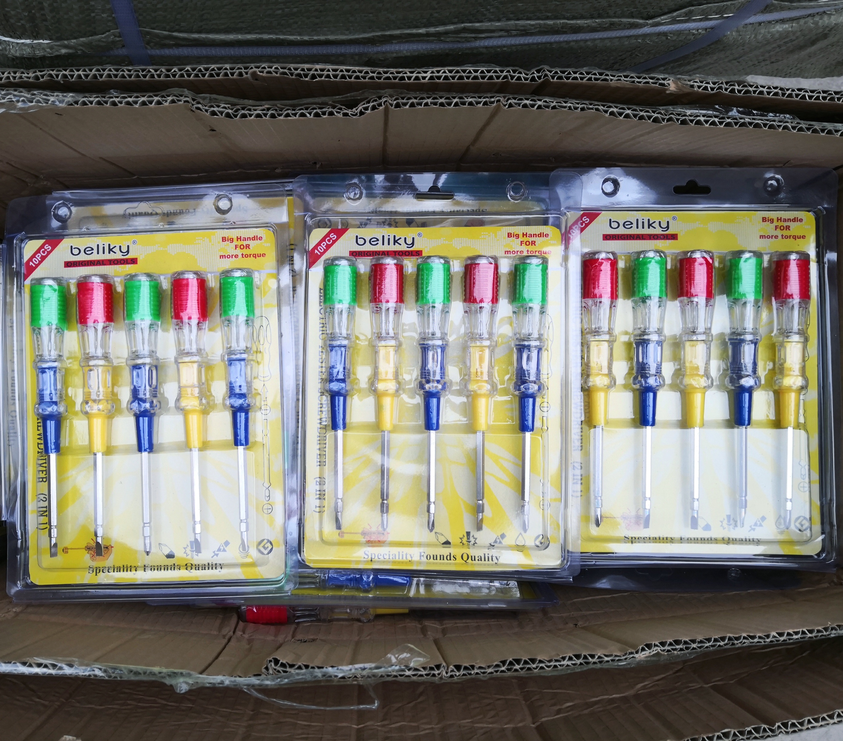 beliky两用电笔10PC十字一字换头螺丝刀详情1
