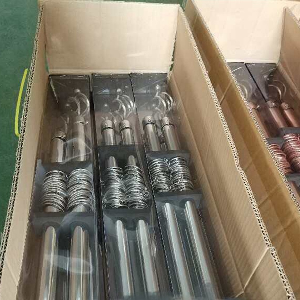 厂家直销非洲25/28mm伸缩铁艺窗帘杆罗马杆窗帘配件轨道详情5