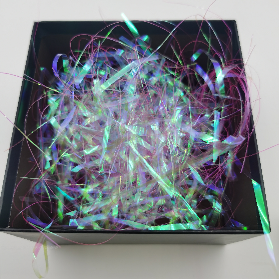 Colorful Silk Raffia Shredded Paper Silk Valentine's Day Gift Box Decoration Stuffing Can Be Mixed And Customized Specification drawing