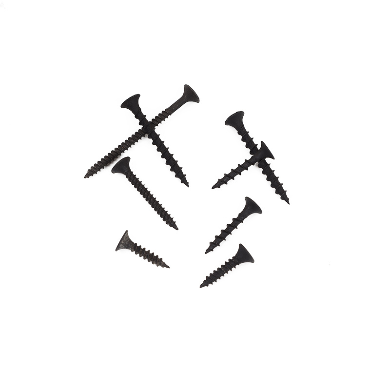 厂家供应十字平头自攻黑色磷化干壁墙板钉高强度五金螺丝钉多规格详情3